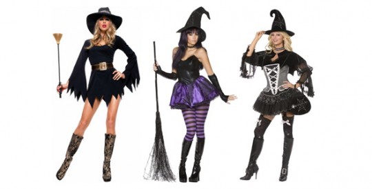 одежда ведьмы на Хэллоуин